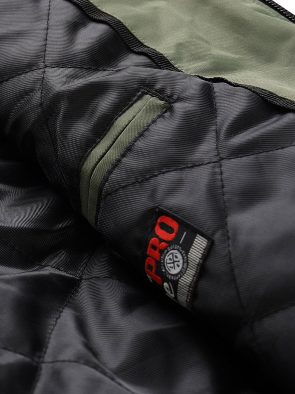 ALPINE PRO Vesta verde pentru bărbați cu membrană ALPINE PRO HARD