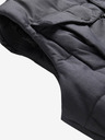 ALPINE PRO Parka de iarnă gri închis pentru bărbați, cu membrană ALPINE PRO HARD