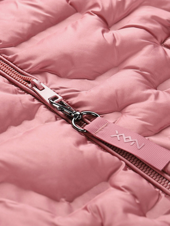 NAX Jachetă de iarnă roz pentru copii NAX RAFFO