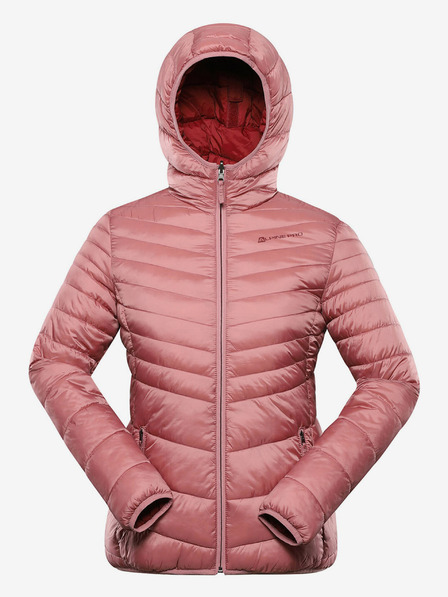 ALPINE PRO Jachetă de iarnă matlasată reversibilă pentru femei, roz ALPINE PRO EROMA
