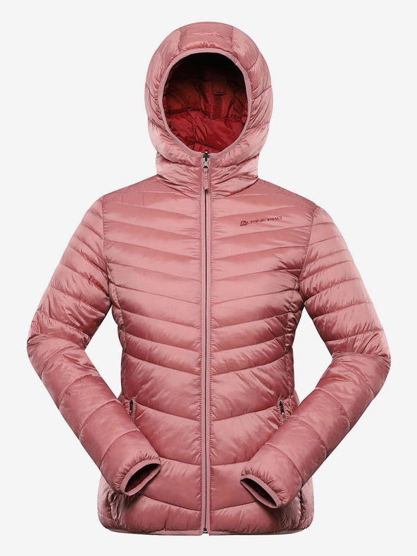 ALPINE PRO Jachetă de iarnă matlasată reversibilă pentru femei, roz ALPINE PRO EROMA