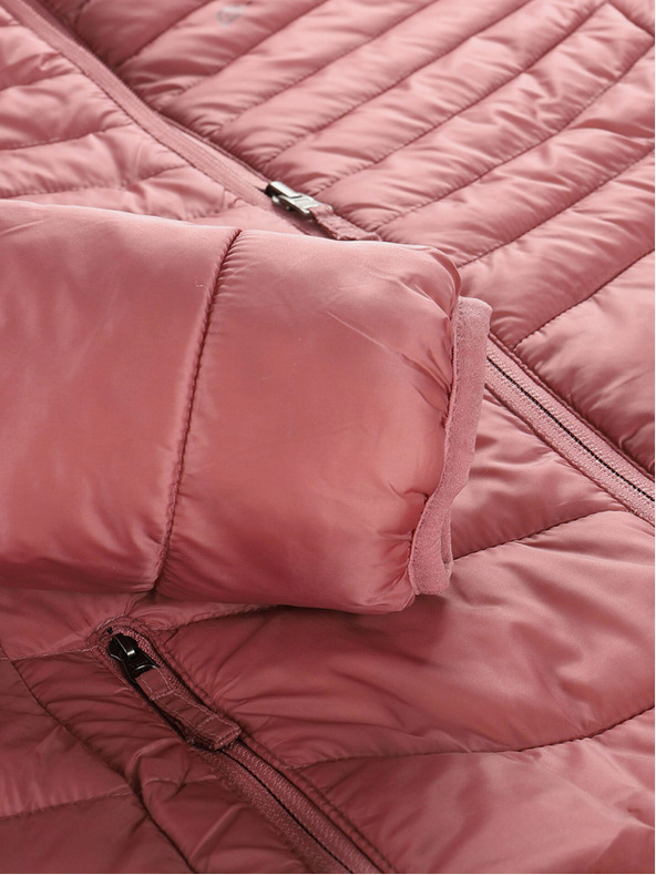 ALPINE PRO Jachetă de iarnă matlasată reversibilă pentru femei, roz ALPINE PRO EROMA