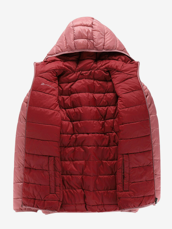 ALPINE PRO Jachetă de iarnă matlasată reversibilă pentru femei, roz ALPINE PRO EROMA