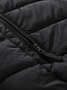 ALPINE PRO Jachetă de iarnă matlasată reversibilă pentru femei, neagră ALPINE PRO EROMA