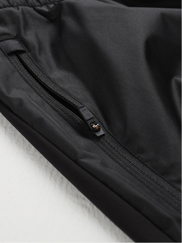 ALPINE PRO Pantaloni sport pentru femei, negri, cu uscare rapidă ALPINE PRO SAMULA