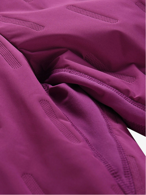 ALPINE PRO Pantaloni sport roz închis pentru femei ALPINE PRO GUBERA