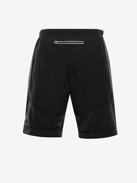 ALPINE PRO Pantaloni scurți sport negri pentru femei ALPINE PRO WERMA