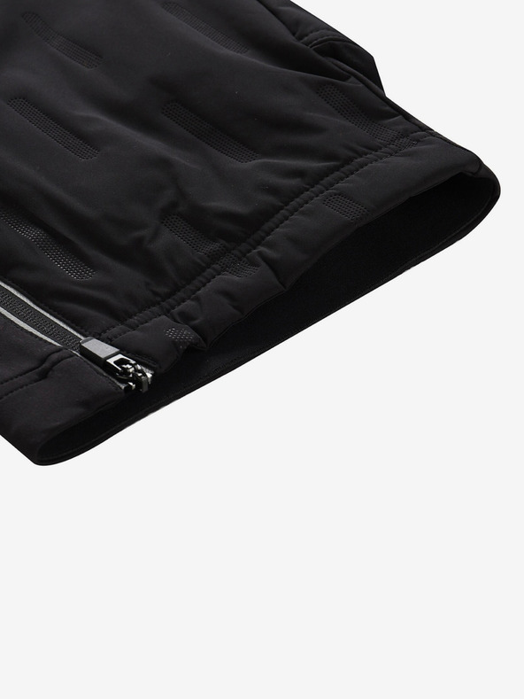 ALPINE PRO Pantaloni scurți sport negri pentru femei ALPINE PRO WERMA