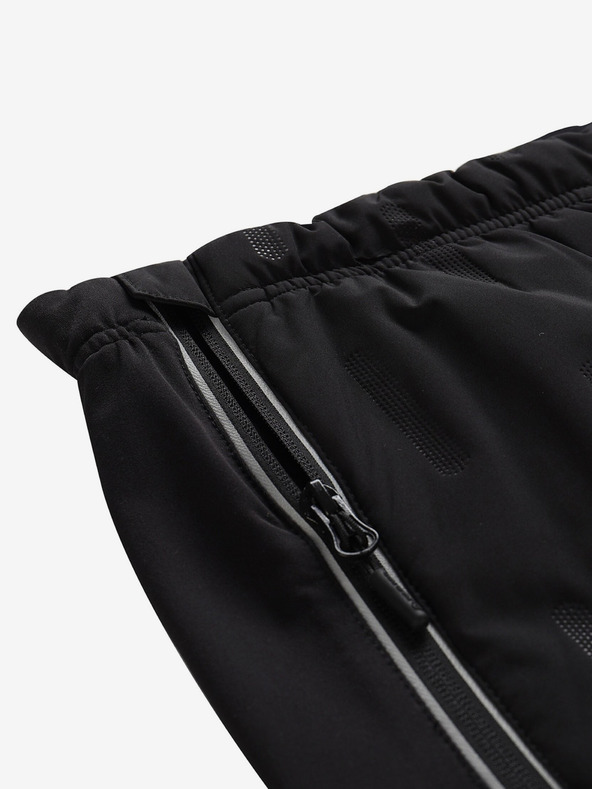 ALPINE PRO Pantaloni scurți sport negri pentru femei ALPINE PRO WERMA