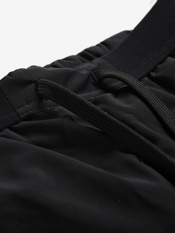 ALPINE PRO Pantaloni scurți sport negri pentru femei ALPINE PRO WERMA