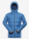 ALPINE PRO Jachetă matlasată de iarnă albastră pentru bărbați ALPINE PRO ROGIT
