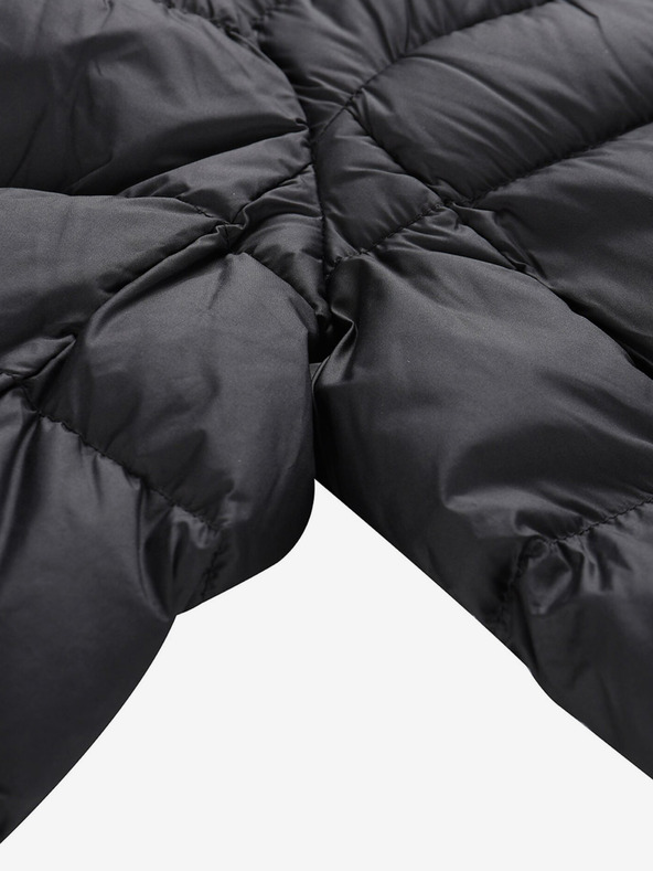 ALPINE PRO Jachetă matlasată de iarnă neagră pentru bărbați ALPINE PRO ROGIT