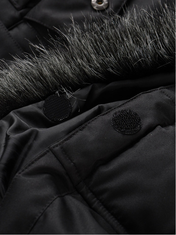 ALPINE PRO Jachetă de iarnă neagră pentru bărbați ALPINE PRO Egyp