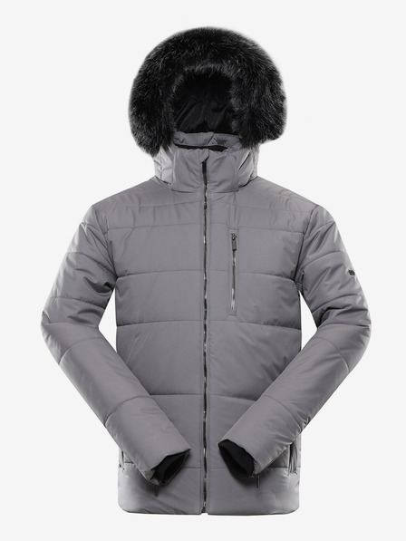 ALPINE PRO Jachetă de iarnă bărbătească gri ALPINE PRO LODER
