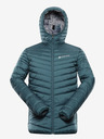 ALPINE PRO Jachetă de iarnă reversibilă pentru bărbați, verde și albă ALPINE PRO EROM