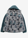 ALPINE PRO Jachetă de iarnă reversibilă pentru bărbați, verde și albă ALPINE PRO EROM