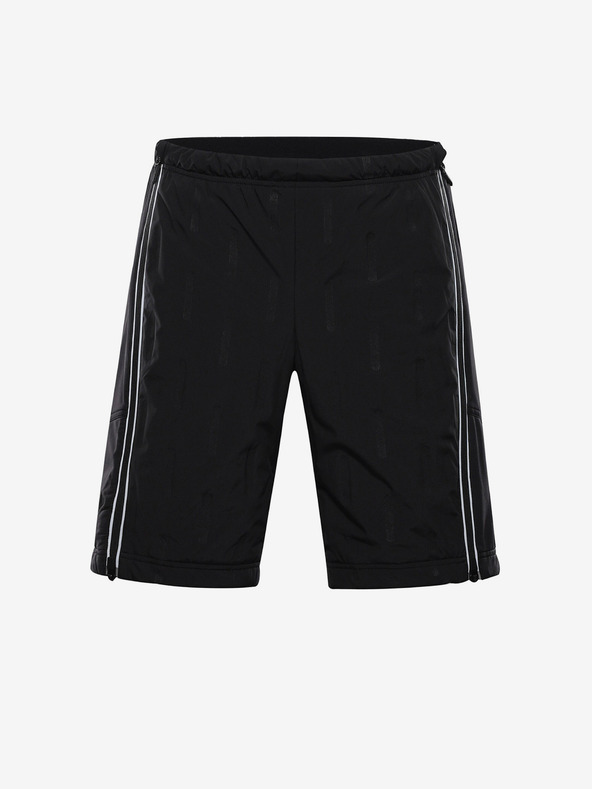 ALPINE PRO Pantaloni scurți sport ALPINE PRO WERM negri pentru bărbați