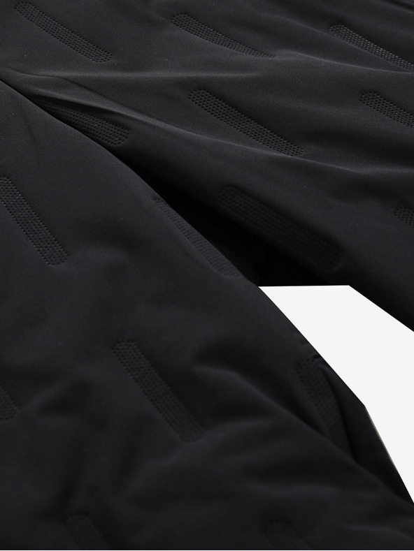 ALPINE PRO Pantaloni scurți sport ALPINE PRO WERM negri pentru bărbați