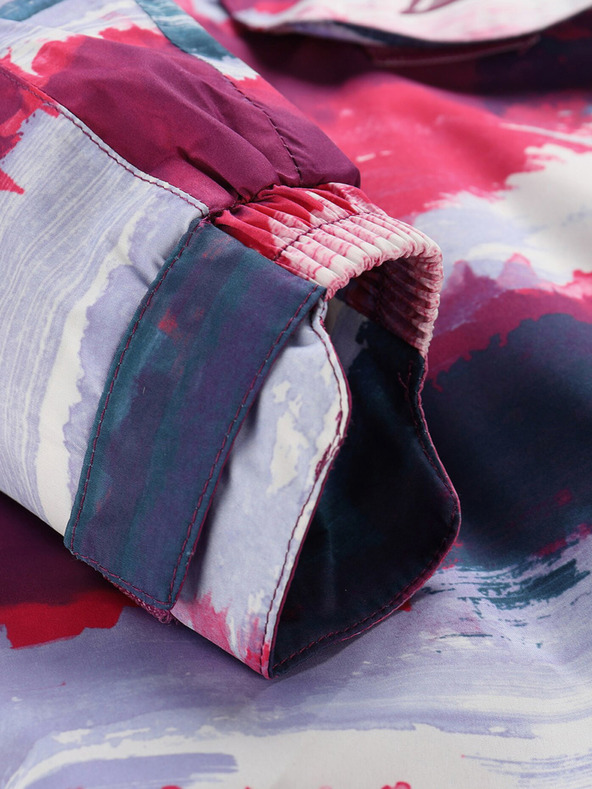 ALPINE PRO Geacă de exterior pentru fete gri și roz ALPINE PRO ZEREDO