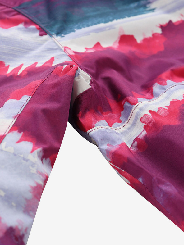 ALPINE PRO Geacă de exterior pentru fete gri și roz ALPINE PRO ZEREDO