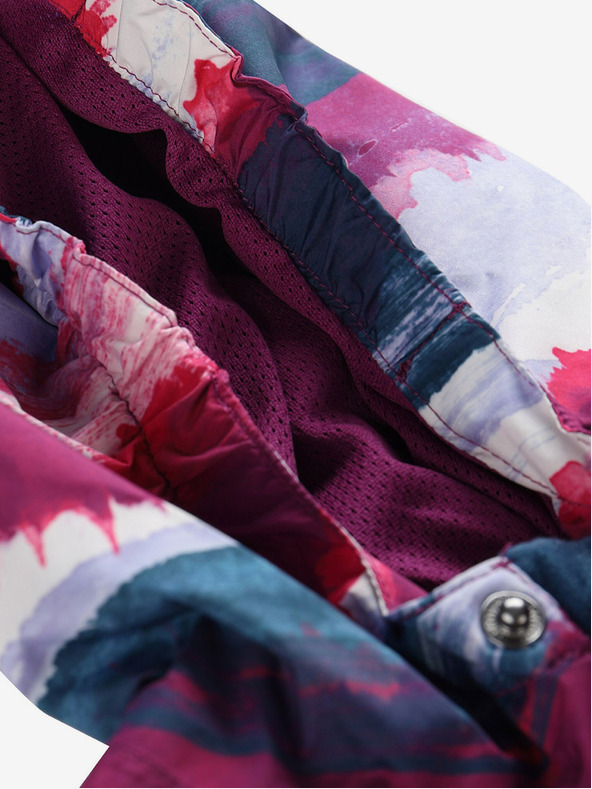 ALPINE PRO Geacă de exterior pentru fete gri și roz ALPINE PRO ZEREDO