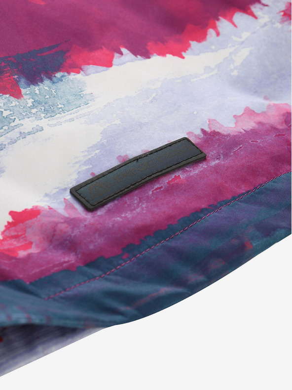 ALPINE PRO Geacă de exterior pentru fete gri și roz ALPINE PRO ZEREDO