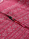 ALPINE PRO Pulover cu fermoar pentru fete ALPINE PRO ZEGO roz închis