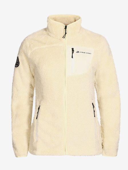 ALPINE PRO Hanorac crem pentru femei ALPINE PRO Ferada