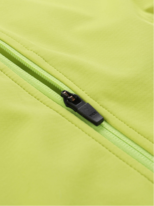 ALPINE PRO Jachetă softshell pentru copii ALPINE PRO Geroco verde deschis