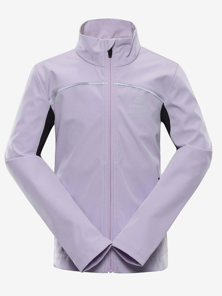 ALPINE PRO Jachetă softshell violet deschis pentru fete ALPINE PRO Geroco