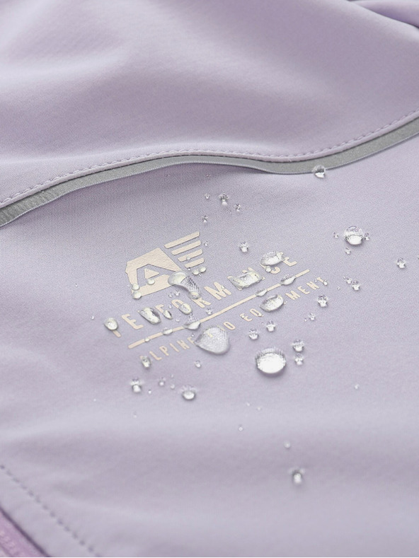 ALPINE PRO Jachetă softshell violet deschis pentru femei ALPINE PRO Geroca