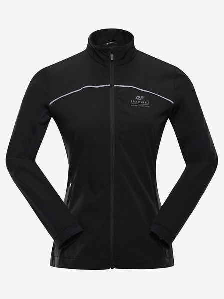 ALPINE PRO Jachetă softshell neagră pentru femei ALPINE PRO Geroca