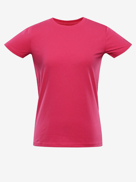 NAX Tricou de bază pentru femei roz închis NAX DELENA
