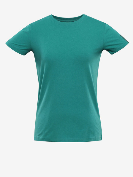 NAX Tricou de bază verde pentru femei NAX DELENA