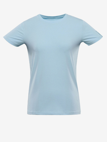NAX Tricou de bază albastru deschis pentru femei NAX DELENA