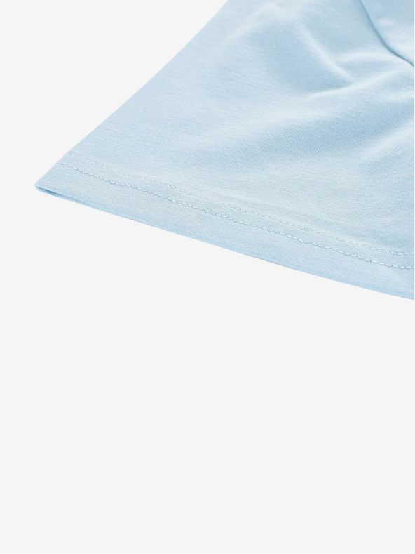 NAX Tricou de bază albastru deschis pentru femei NAX DELENA