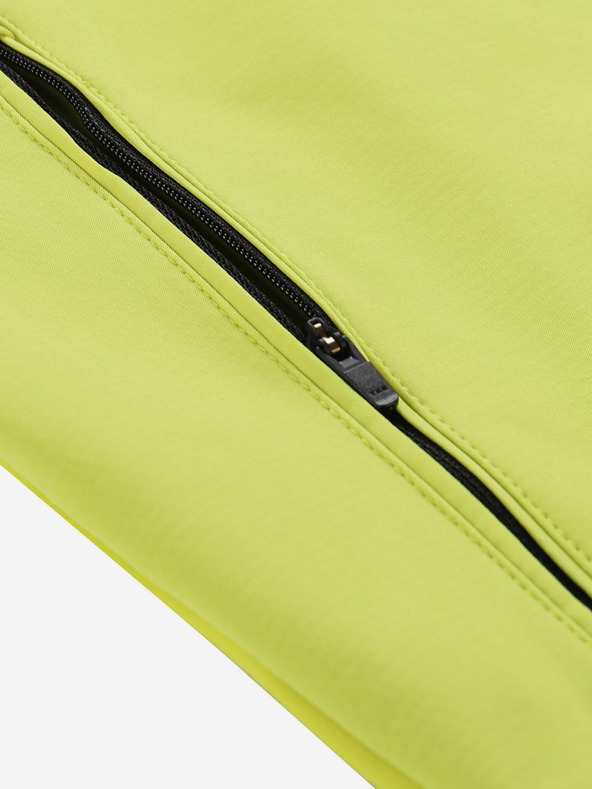ALPINE PRO Jachetă softshell verde neon pentru bărbați ALPINE PRO Geroc
