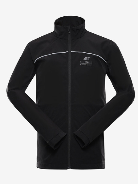 ALPINE PRO Jachetă softshell neagră pentru bărbați ALPINE PRO Geroc