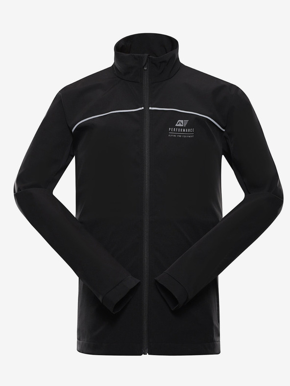 ALPINE PRO Jachetă softshell neagră pentru bărbați ALPINE PRO Geroc
