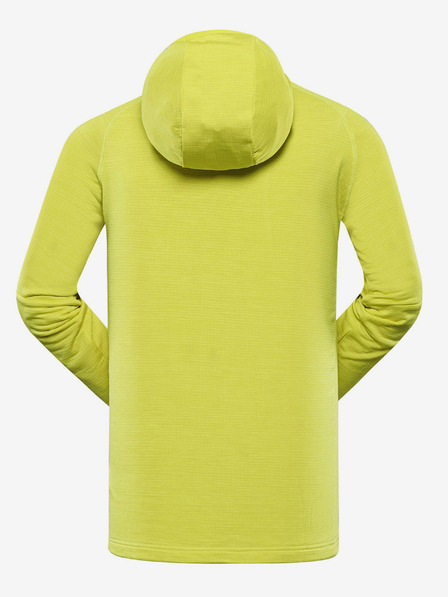 ALPINE PRO Hanorac funcțional verde neon pentru bărbați ALPINE PRO Gorf