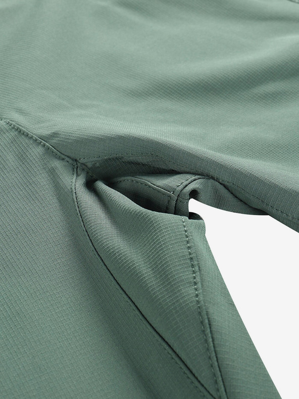 ALPINE PRO Pantaloni de exterior pentru femei verzi ALPINE PRO Corba