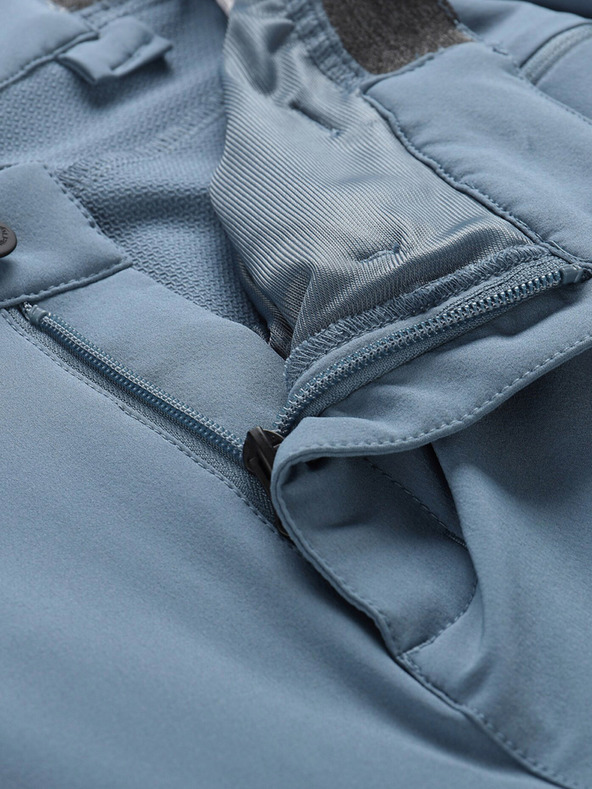 ALPINE PRO Pantaloni de exterior bărbătești albaștri ALPINE PRO Ramel