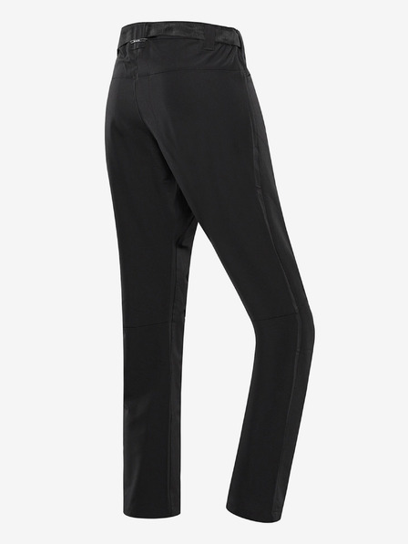 ALPINE PRO Pantaloni softshell negri pentru bărbați ALPINE PRO Corb