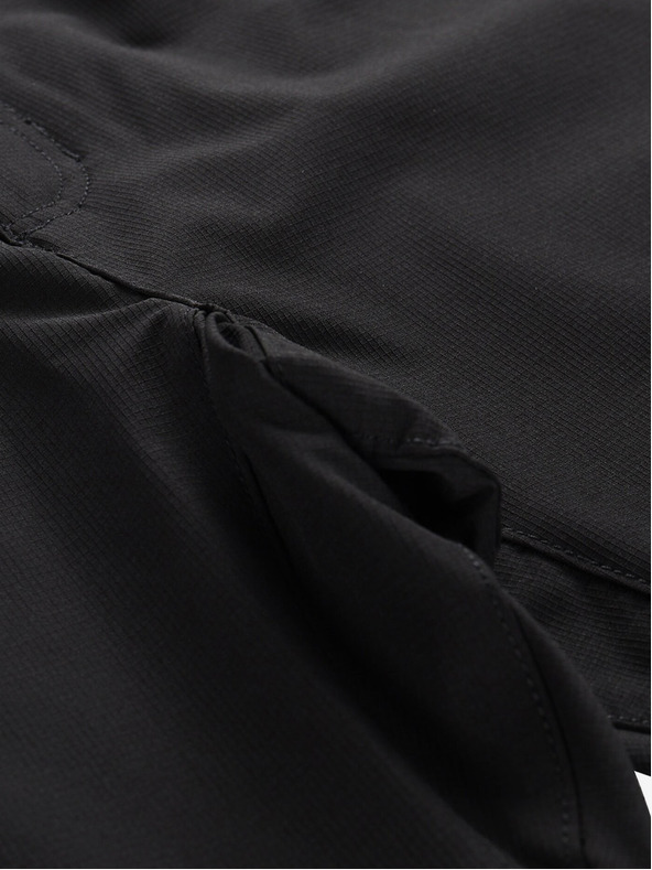 ALPINE PRO Pantaloni softshell negri pentru bărbați ALPINE PRO Corb