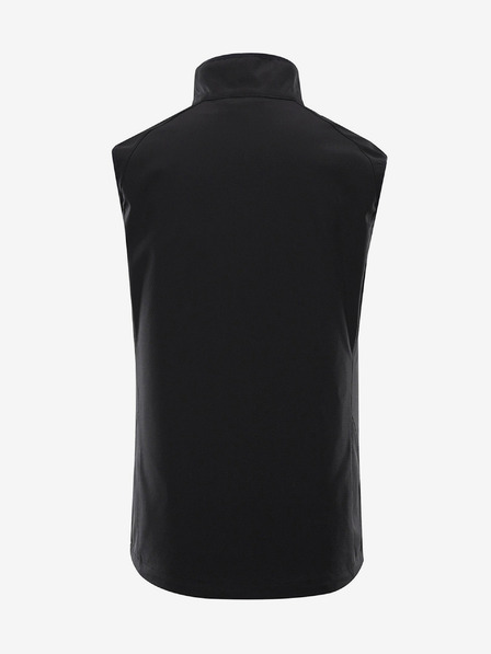 ALPINE PRO Vestă softshell neagră pentru bărbați ALPINE PRO WERS
