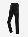 ALPINE PRO Pantaloni softshell negri pentru copii ALPINE PRO Abaro
