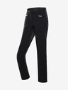 ALPINE PRO Pantaloni de exterior pentru femei, negri ALPINE PRO Zoner