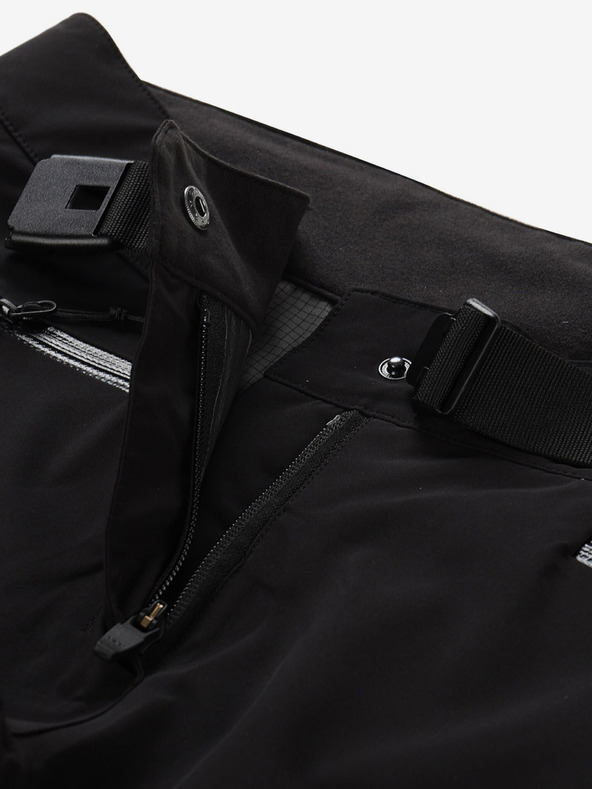 ALPINE PRO Pantaloni de exterior pentru femei, negri ALPINE PRO Zoner