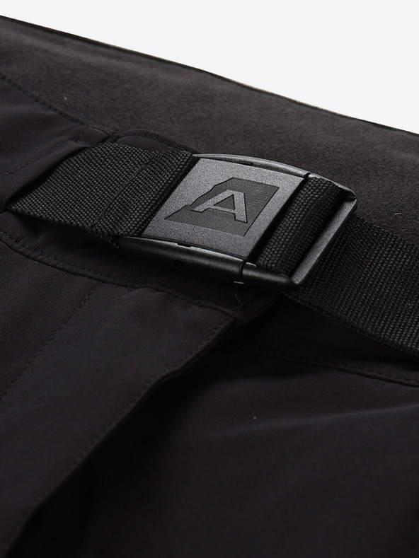 ALPINE PRO Pantaloni de exterior pentru femei, negri ALPINE PRO Zoner