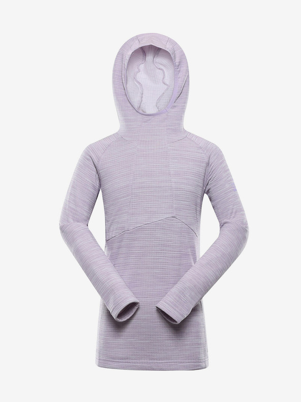 ALPINE PRO Hanorac funcțional pentru fete violet deschis ALPINE PRO Gorfo